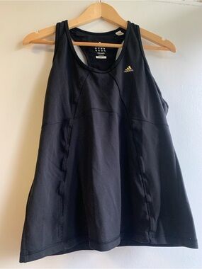 adidas Black Racerback Goodlife Performance Tank